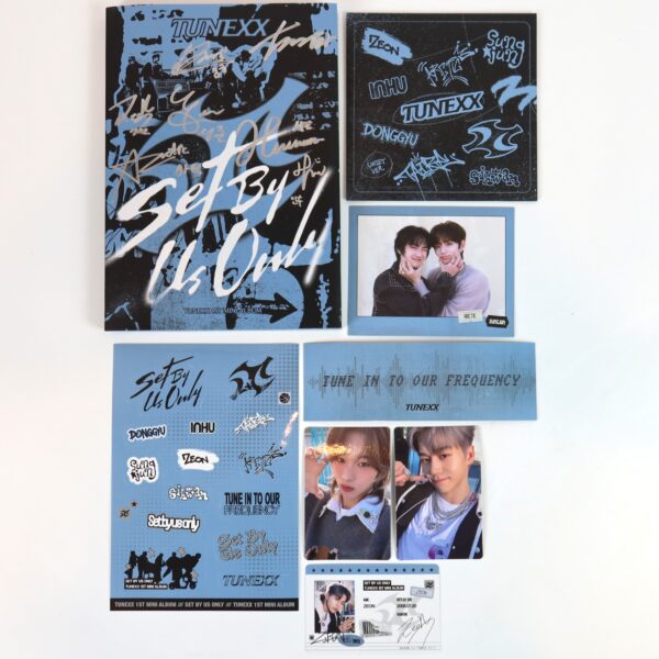 Tunexx - Set By Us Only [Unset Ver.] Signed 1st Mini Album CD Promo 2026