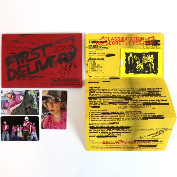Daily:Direction - First Delivery [Letter Ver.] Signed 1st Album Minirecord QR