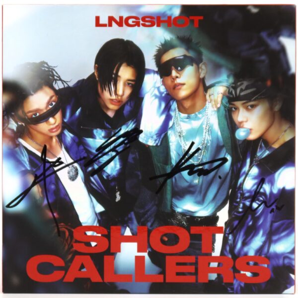 LNGSHOT - Shot Callers 1st EP Album Signed CD Promo 2026 - Korea Disco
