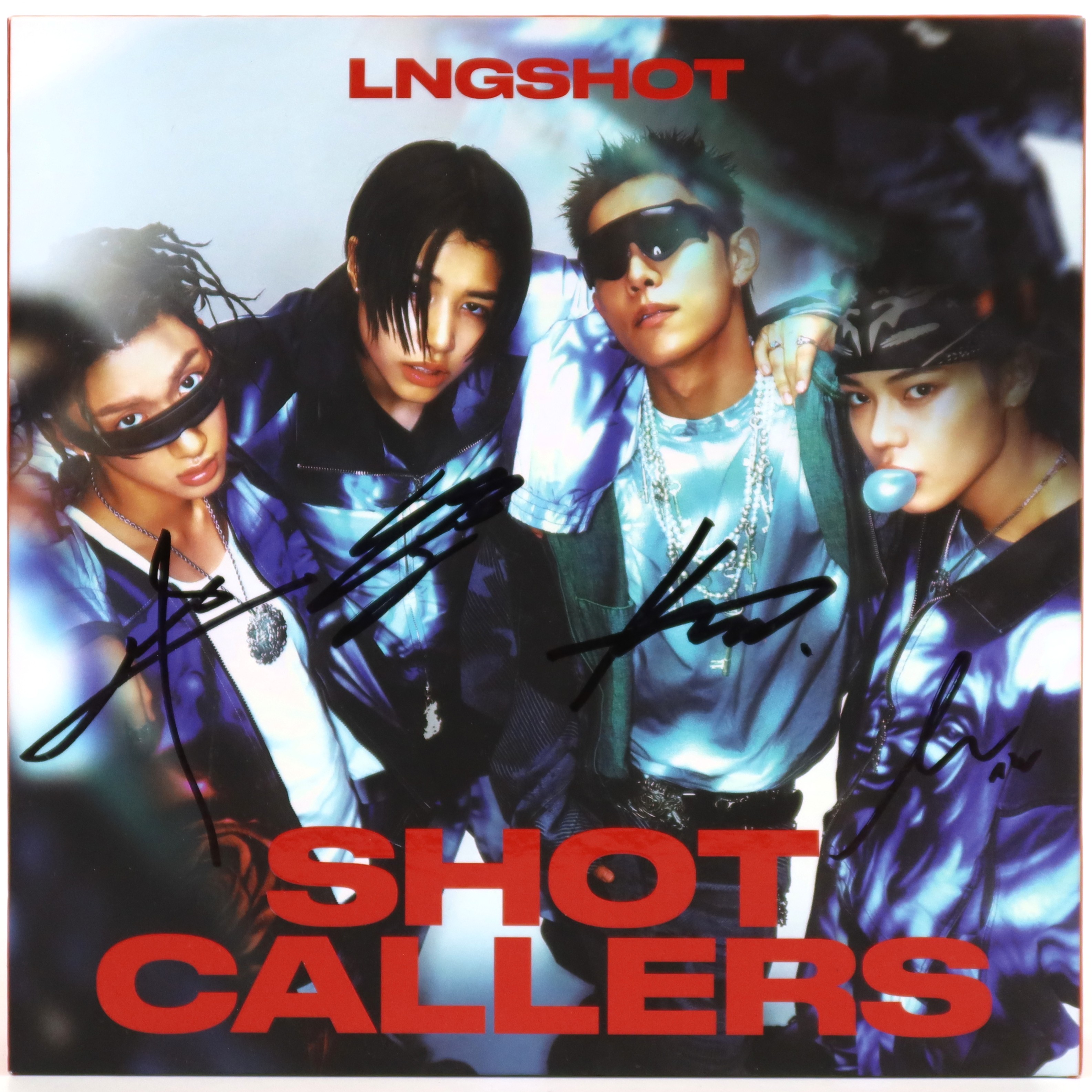 LNGSHOT - Shot Callers 1st EP Album Signed CD Promo 2026 - Korea Disco