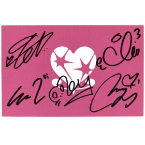 Rescene - Lip Bomb Signed Autographed Showcase Invitation 2025