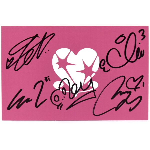 Rescene - Lip Bomb Signed Autographed Showcase Invitation 2025