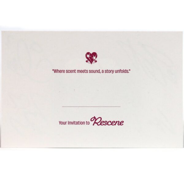 Rescene - Lip Bomb Signed Autographed Showcase Invitation 2025