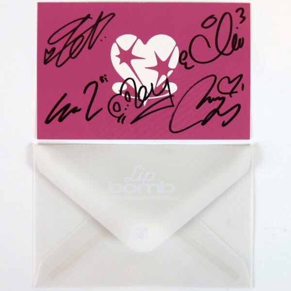 Rescene - Lip Bomb Signed Autographed Showcase Invitation 2025