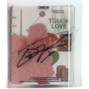 Onew - Tough Love 5th Mini Album Signed Autographed Promo CD 2026 Shinee