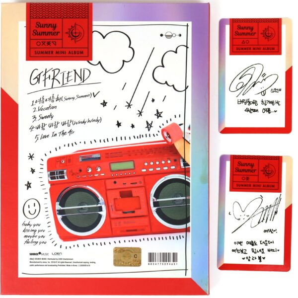 GFriend - Sunny Summer [Sunny Ver.] Mini Album CD + Sowon Yerin Photocards 2018