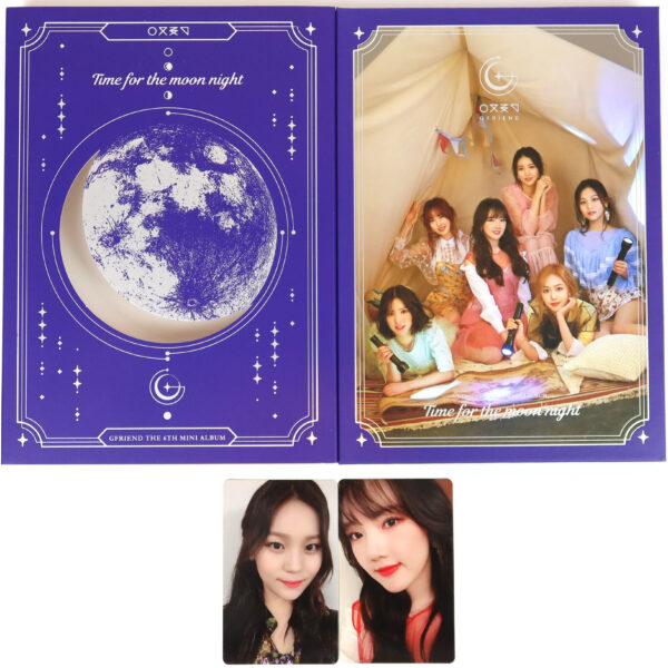GFriend - Time For The Moon Night [Night Ver.] 6th Mini Album CD + PCs 2018