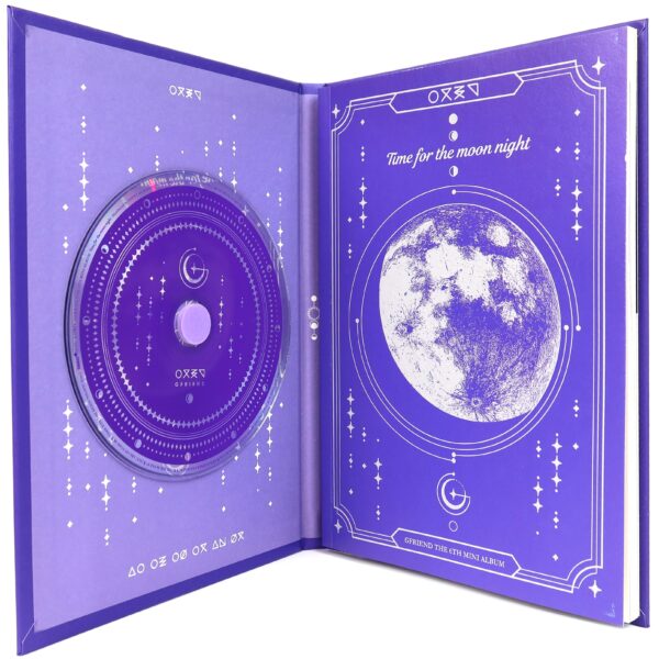 GFriend - Time For The Moon Night [Night Ver.] 6th Mini Album CD + PCs 2018