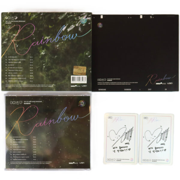 GFriend – Rainbow 5th Mini Album CD Yerin Photocard Set 2017