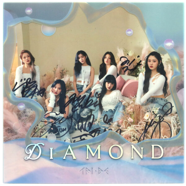 Tri.be - Diamond 4th Single Album Signed CD Promo Album 2023