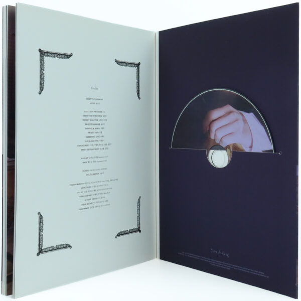 Yoon Ji Sung - Aside [Black Ver.] 1st Mini Album Signed Promo CD 2019 Wanna One