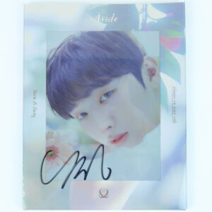 Yoon Ji Sung - Aside [White Ver.] 1st Mini Album Signed Promo CD 2019 Wanna One