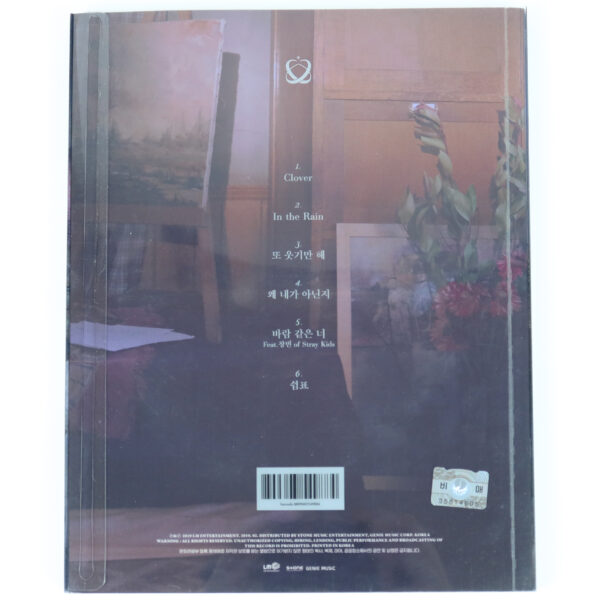 Yoon Ji Sung - Aside [Black Ver.] 1st Mini Album Signed Promo CD Wanna One 2