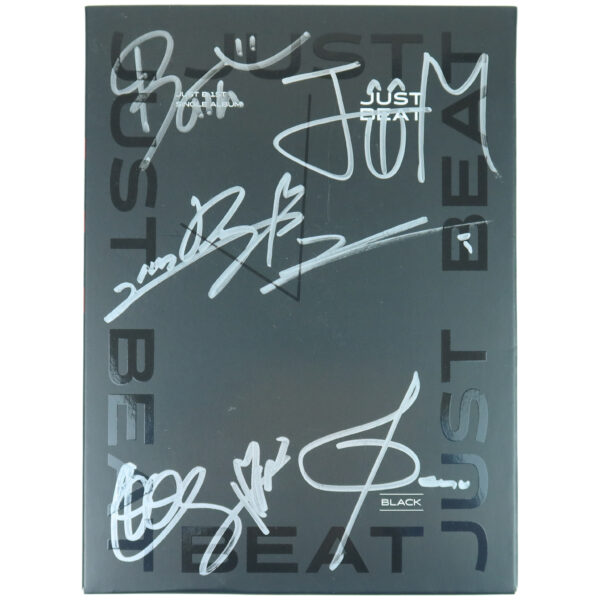 Just B - Just Beat [Black Ver.] 1st Single Album Signed + Message CD 2021