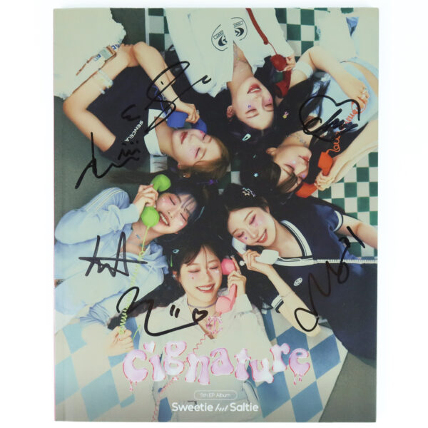 Cignature - Sweetie But Saltie [Sweetie Ver.] Signed CD Promo Album 2024