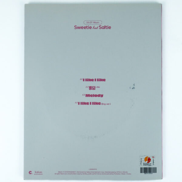 Cignature - Sweetie But Saltie [Sweetie Ver.] Signed CD Promo Album 2024