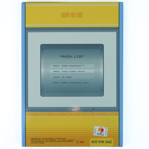 Yerin - Ready, Set, Love 2nd Mini Album Signed Promo CD 2023 GFriend [read]