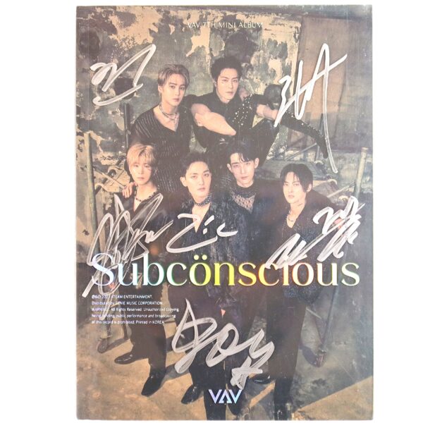 VAV - Subconscious 7th Mini Album Signed Promo CD Album 2023