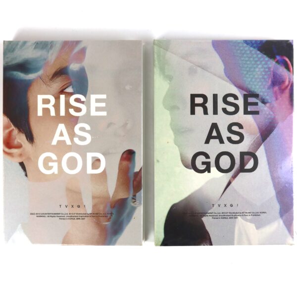 TVXQ - Rise As God Album Both Versions Set Sealed CD DBSK Tohoshinki 2015 [read]