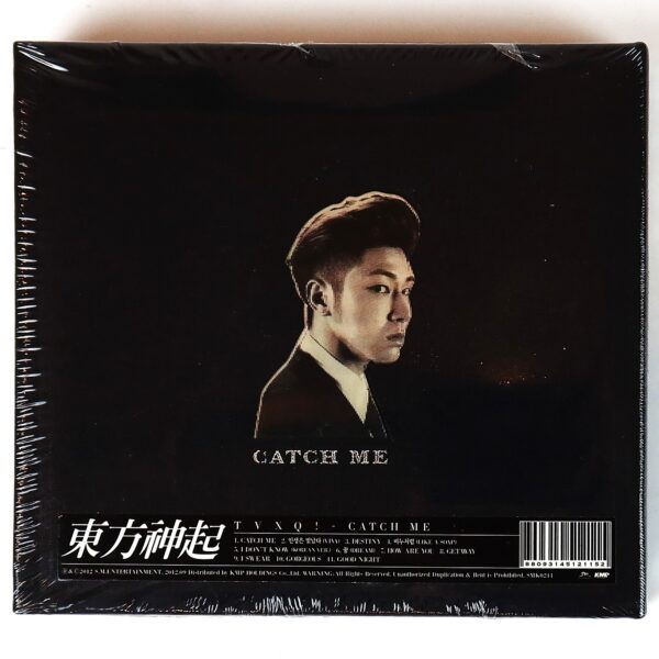 TVXQ - Catch Me [Black Ver.] 6th Album Sealed CD DBSK Tohoshinki 2012