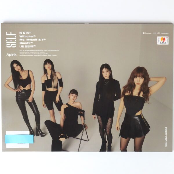 Apink - Self [Magazine Ver.] 10th Mini Album Signed Promo CD 2023