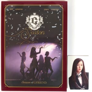 Season Of GFriend First Concert Blu-Ray + SinB Photocard 2018