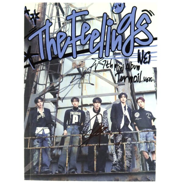 WEi - The Feelings [Turmoil Ver.] 7th Mini Album Signed CD Promo 2025