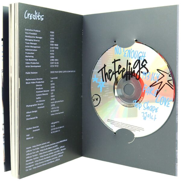 WEi - The Feelings [Turmoil Ver.] 7th Mini Album Signed CD Promo 2025