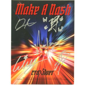CraXilver - Make A Dash 1st Mini Album Signed CD Promo Rock K-Pop 2022
