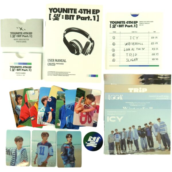 Younite - BIT Part. 1 [Tomorrow Ver.] 4th Mini Album Signed Promo CD 2023