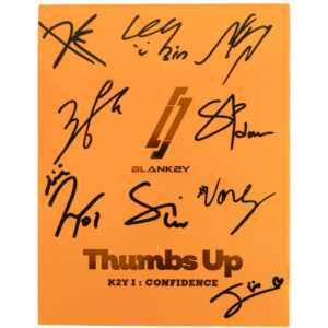 BLANK2Y - K2Y I : Confidence [Thumbs Up] Signed Album CD Promo 2022 Blankey 2
