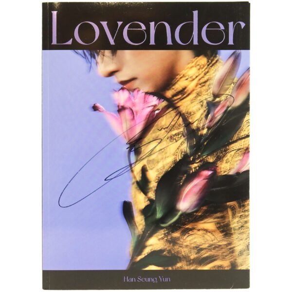 Han Seung Yun - Lovender 1st Mini Album Signed Promo CD Lunafly D82