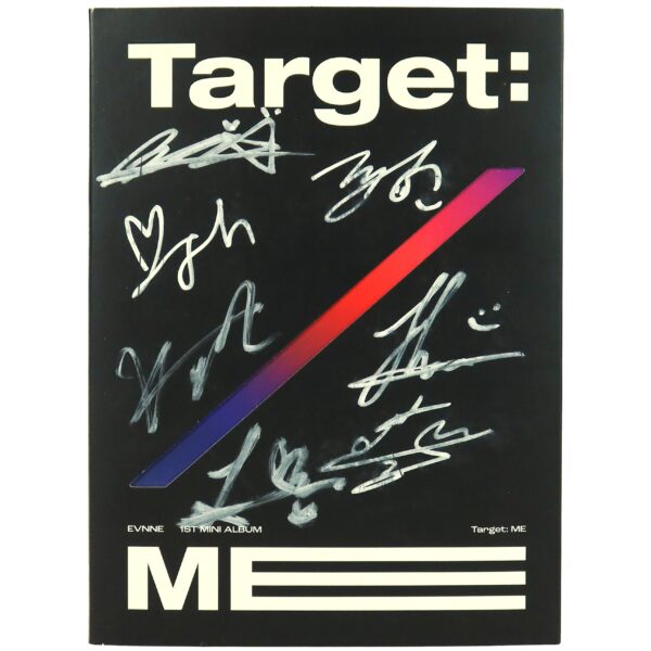 Evnne - Target: Me 1st Mini Album Signed Autographed Promo CD 2025