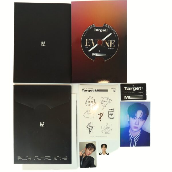 Evnne - Target: Me 1st Mini Album Signed Autographed Promo CD 2025