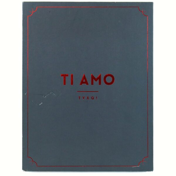TVXQ - Ti Amo Premium Photobook Set Poster DVD DBSK Tohoshinki