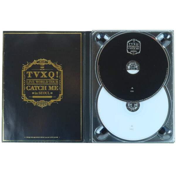 TVXQ - Live World Tour: Catch Me In Seoul Album CD DBSK Tohoshinki 2014