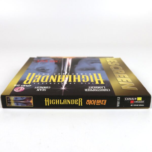 Highlander (1986) Korean VCD Korea Video CD Christopher Lambert