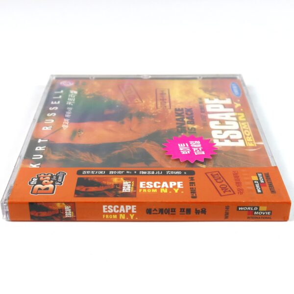 Escape from New York (1981) Korean VCD Sealed Korea Video CD John Carpenter OBI