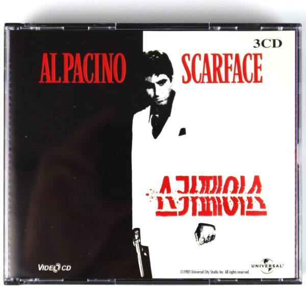 Scarface (1983) Korean VCD Video CD Korea No Slipcase