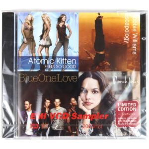 EMI VCD Sampler 2003 1st Video CD Promo Korea Atomic Kitten Robbie Williams Blue