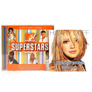 MTV Superstars Compilation CD Korea Promo Britney Spears Hilary Duff Beyonce