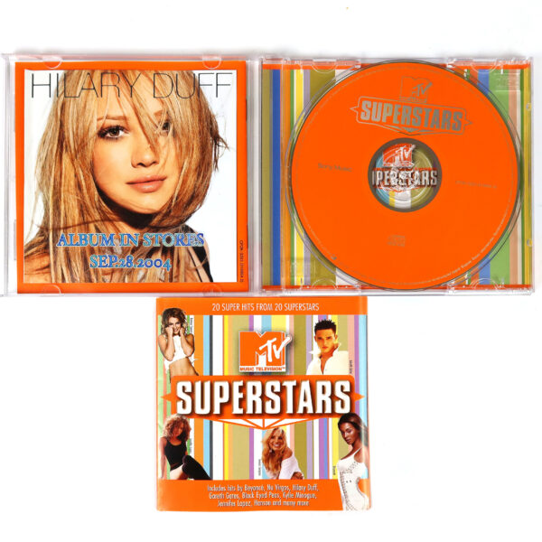 MTV Superstars Compilation CD Korea Promo Britney Spears Hilary Duff Beyonce