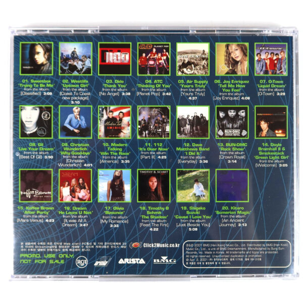 IMG_6569 Sweetbox Cover BMG Hot Sampler April 2001 Sampler CD Korea