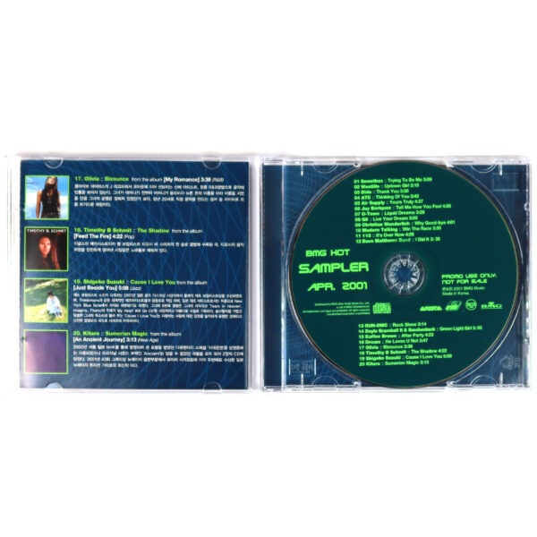 IMG_6571 Sweetbox Cover BMG Hot Sampler April 2001 Sampler CD Korea