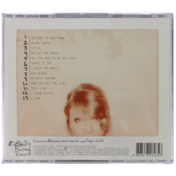 Taylor Swift - 1989 Korean Album CD Korea Insert