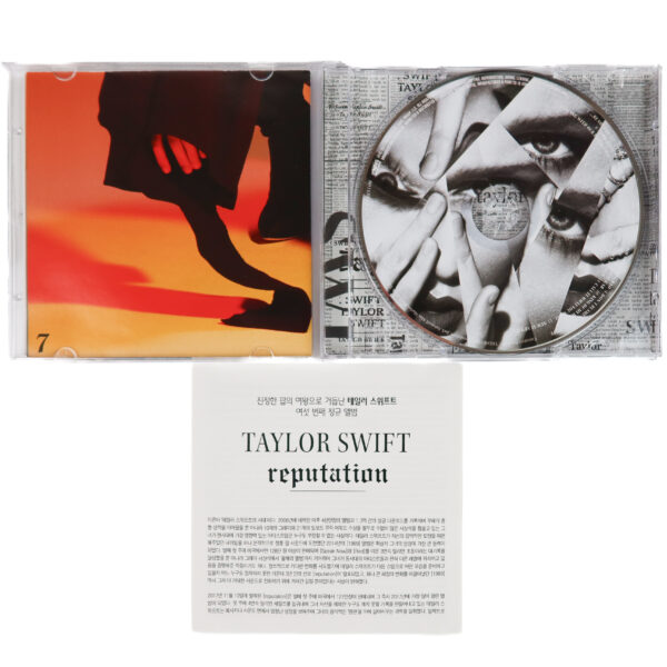 Taylor Swift - Reputation Korean Album CD Korea Insert Slipcase