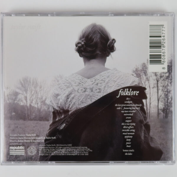 Taylor Swift - Folklore Korean Album CD Korea Insert