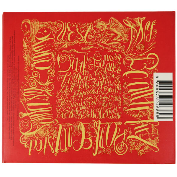 Kanye West - My Beautiful Dark Twisted Fantasy Album CD Deluxe Digipak Korea
