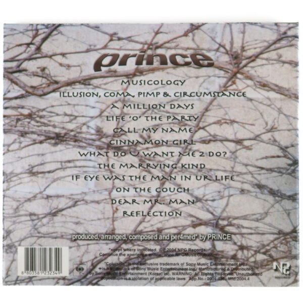 Prince - Musicology Album Korean CD Digipak Korea
