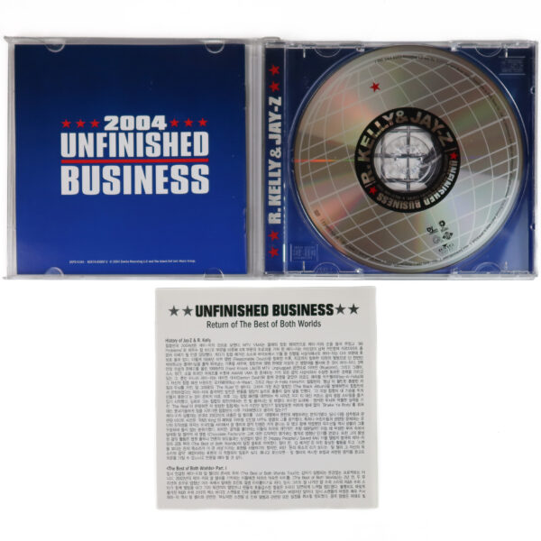 IMG_6624 R. Kelly & Jay-Z – Unfinished Business Album Korean CD Korea